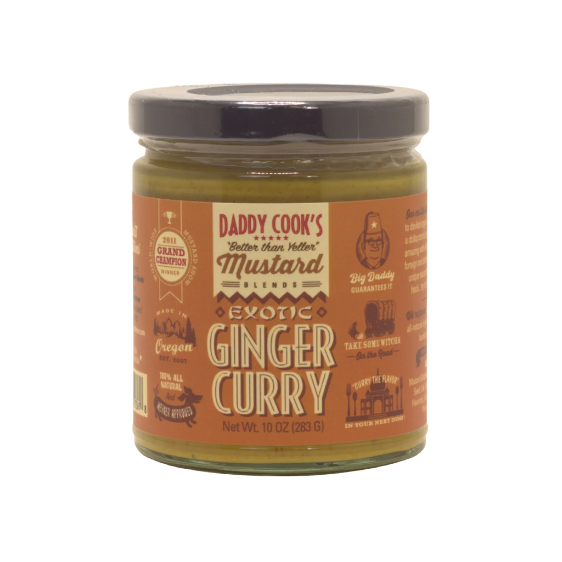 Jar of Daddy Cook’s Exotic Ginger Curry