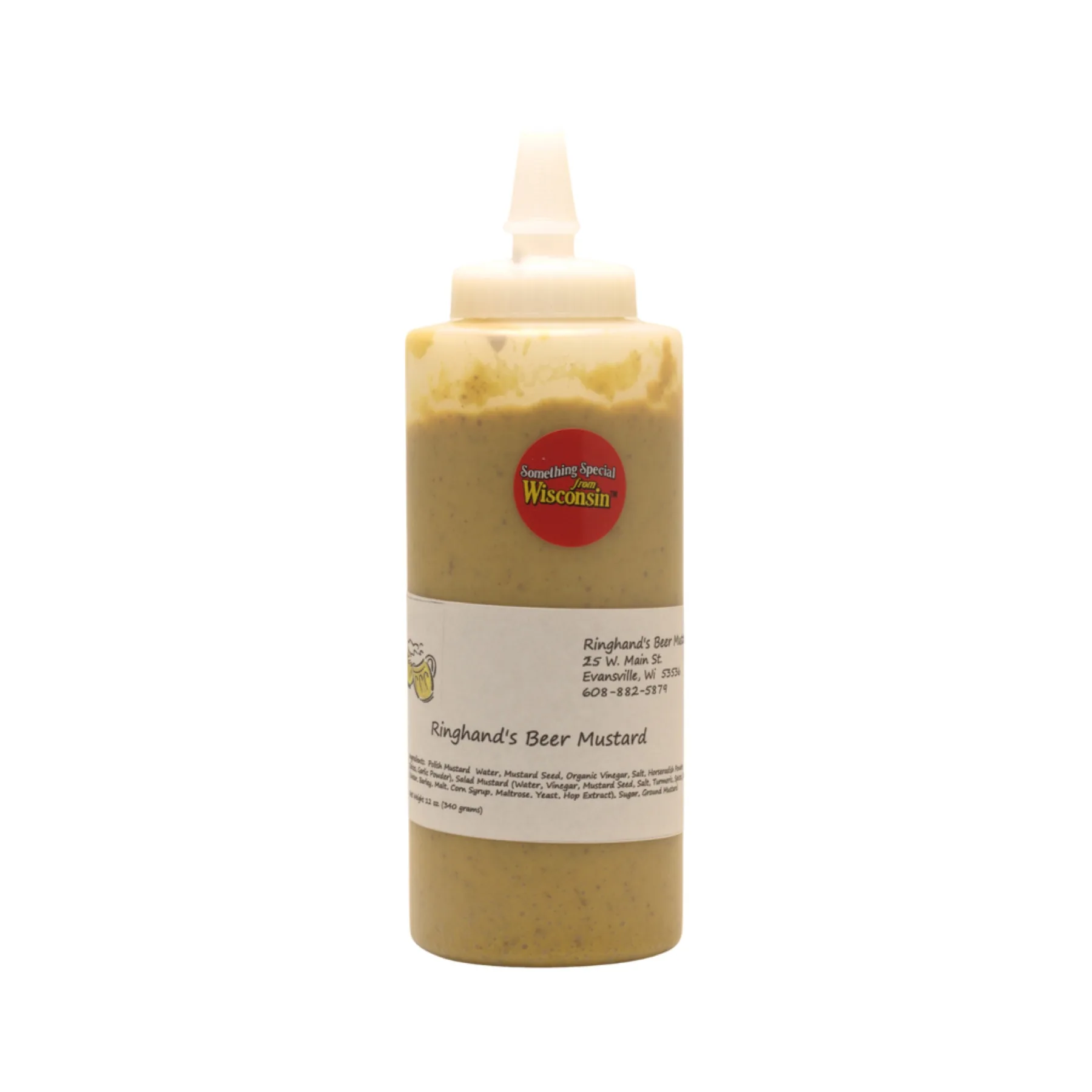 Jar of Ringhand’s Beer Mustard